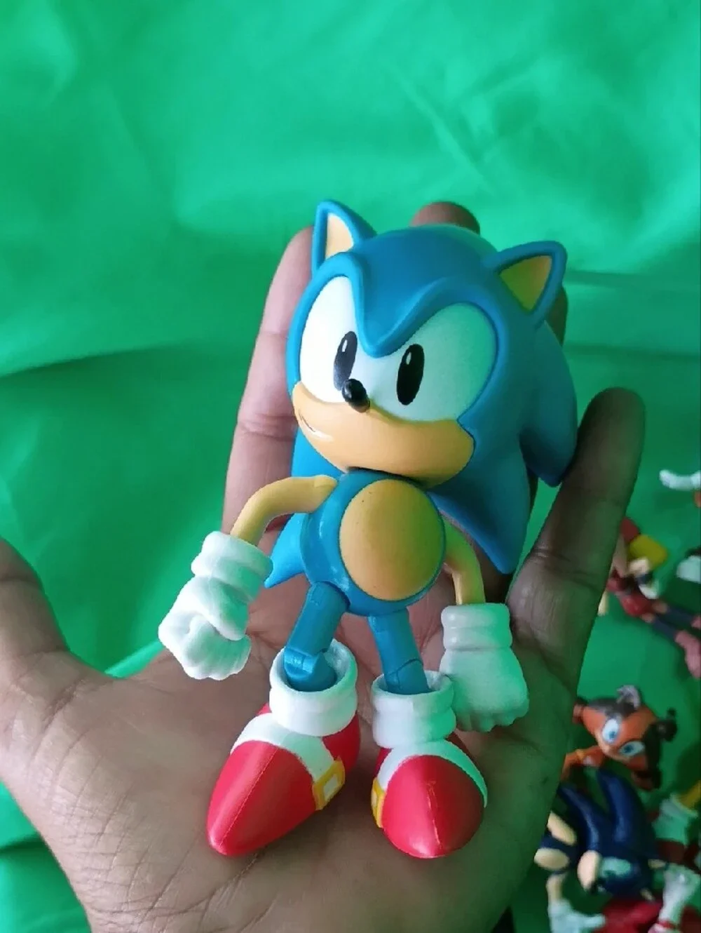 Sonic Blue Classic Poseable Action Figure - Sonic